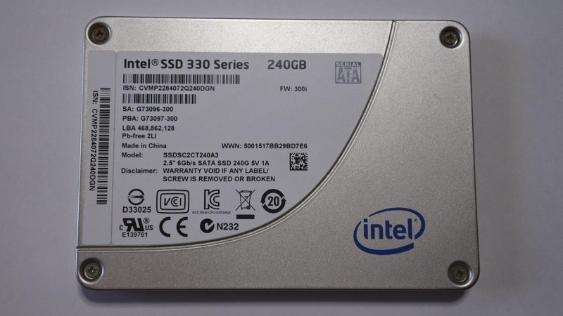 IntelのSSD